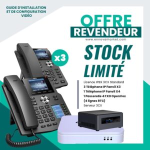 Pack IPBX 3CX 4 FXO