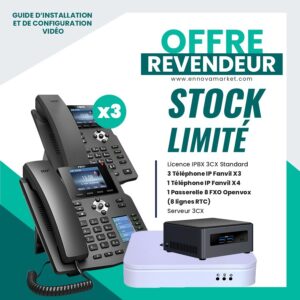 Pack IPBX 3CX 8 FXO