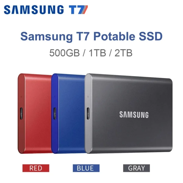 Samsung disque dur SSD Portable T7 USB 500 Type c capacit de 3 2 go 1.jpg Q90.jpg
