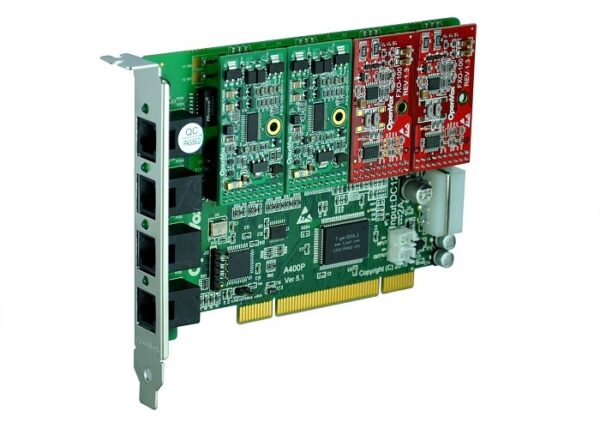 OpenVox A400P02 Carte PCI FXO/FXS