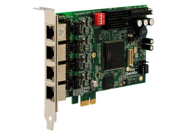 OpenVox B400E Carte PCI-E 4 Ports BRI
