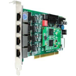 OpenVox BE400P Carte PCI 4 Ports BRI avec Echo Cancellation