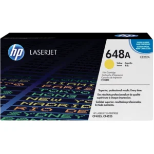 HP 648A JAUNE ORIGINAL LASERJET TONER CARTRIDGE  