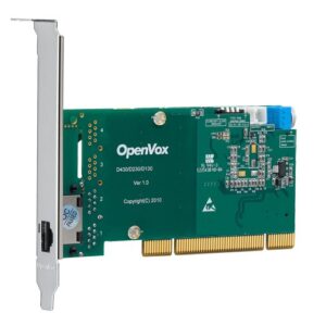OpenVox D130P Carte PCI 1 Port T1/E1/J1