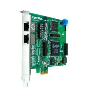 OpenVox D210E Carte PCI-E 2 Ports T1/E1/J1