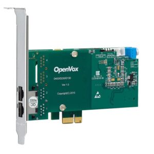 OpenVox D230E Carte PCI-E 2 Ports T1/E1/J1