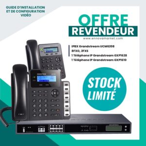 Pack IPBX Grandstream UCM6208/GXP1610 GXP1628