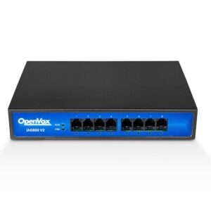 OpenVox iAG800 V2 FXO/FXS VoIP Gateway-4FXO + 4FXS