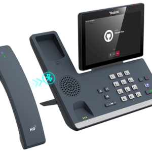 Yealink MP58-WH Téléphone IP pour Microsoft Teams (Combiné sans Fil)