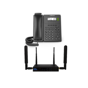 Pack Standard Sans Fil : Dinstar UC100 + 1 FIP10P FlyingVoice