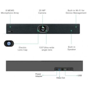 Yealink UVC40 Tout-en-un Barre de Visioconférence USB